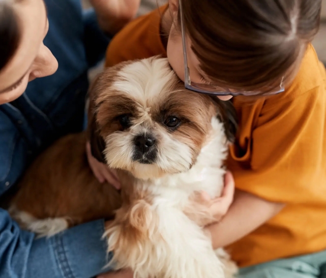participant-with-dog